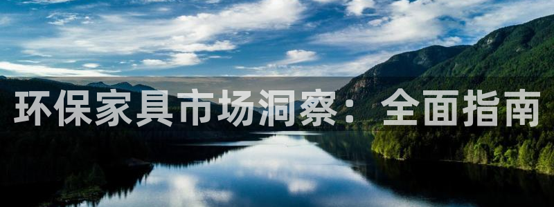 杏耀注册网址：环保家具市场洞察：全面指南