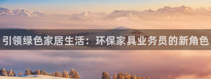 杏耀平台网页版：引领绿色家居生活：环保家具业务员的新角色